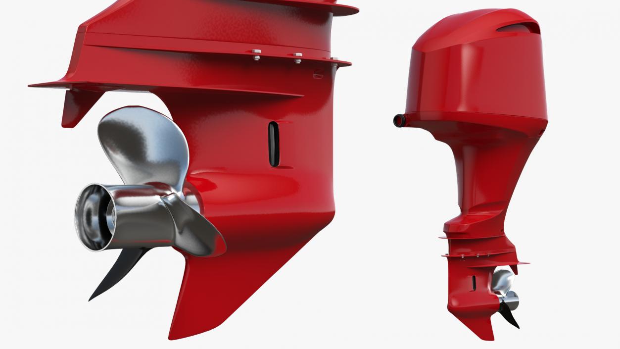 Outboard Motor 3D model