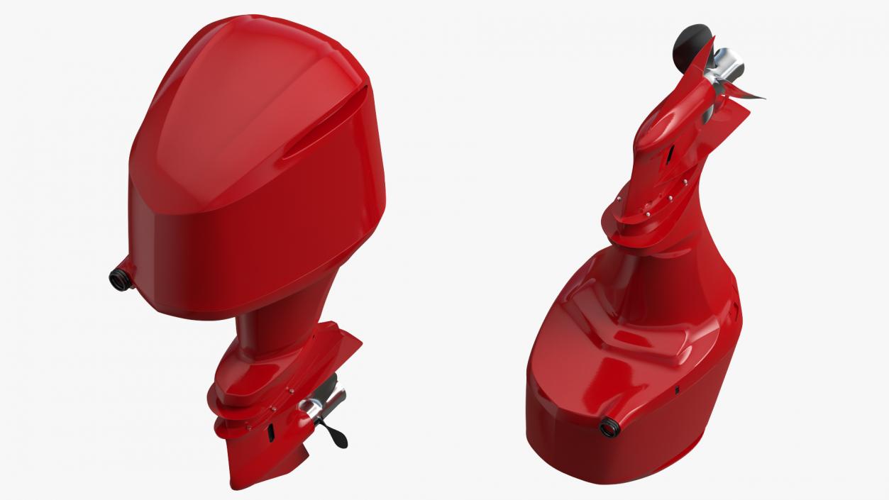 Outboard Motor 3D model