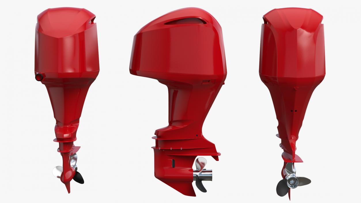 Outboard Motor 3D model