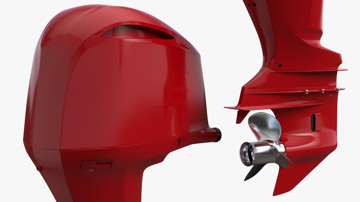 Outboard Motor 3D model