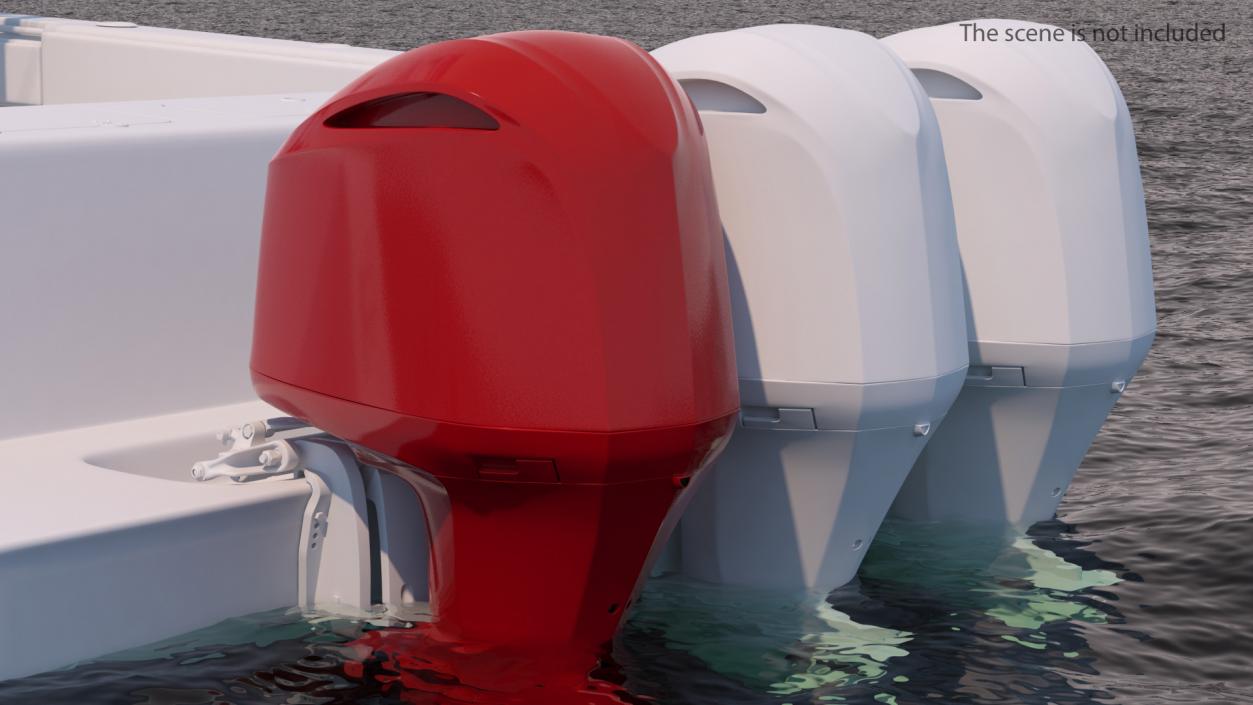 Outboard Motor 3D model