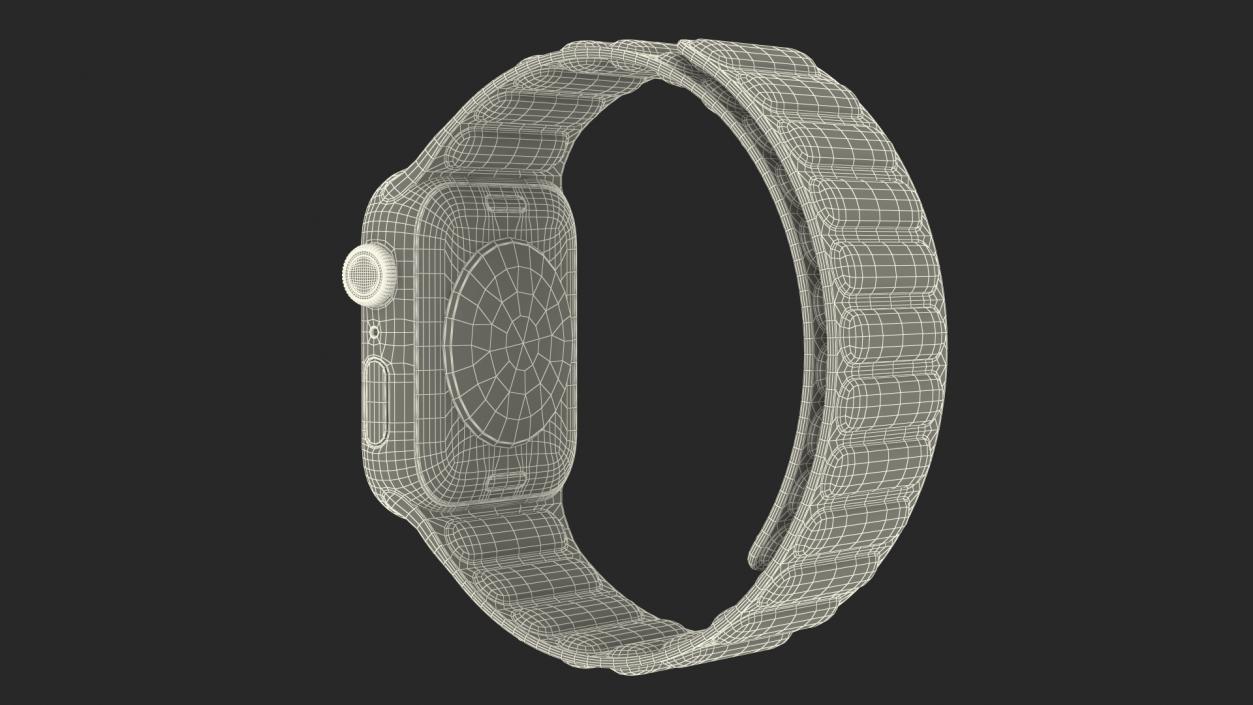 Apple Watch Series 6 Golden 3D