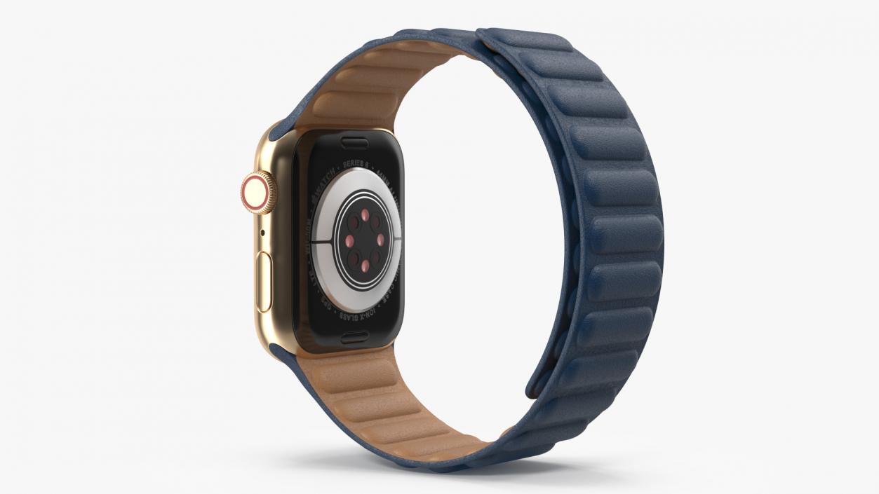 Apple Watch Series 6 Golden 3D