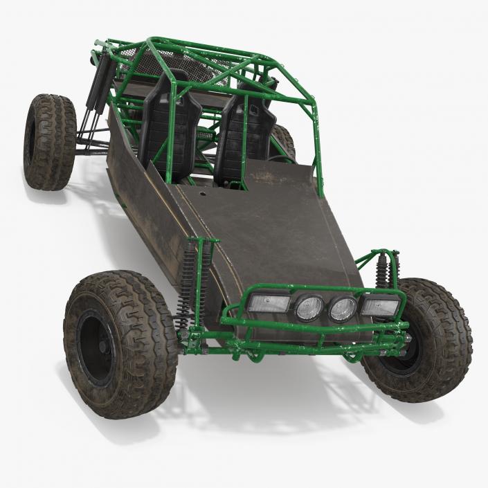 Dune Buggy Rigged 3D