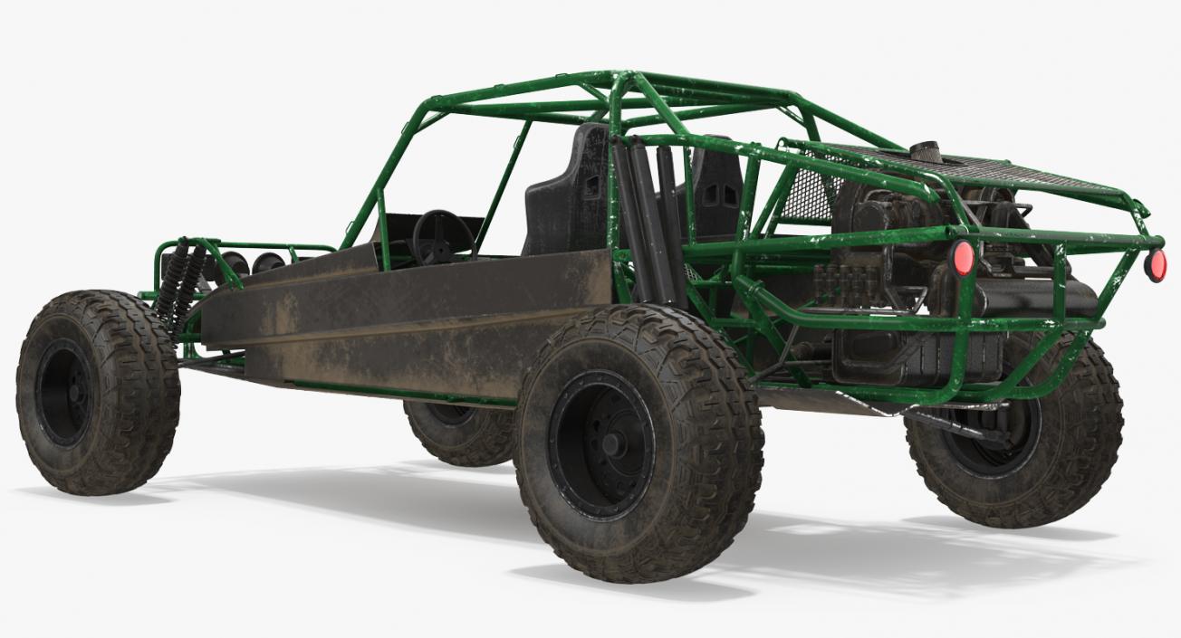 Dune Buggy Rigged 3D