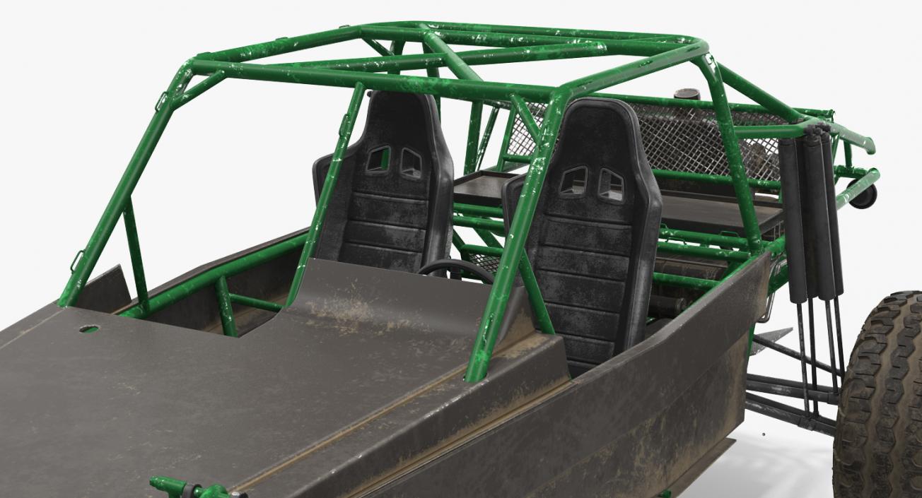 Dune Buggy Rigged 3D