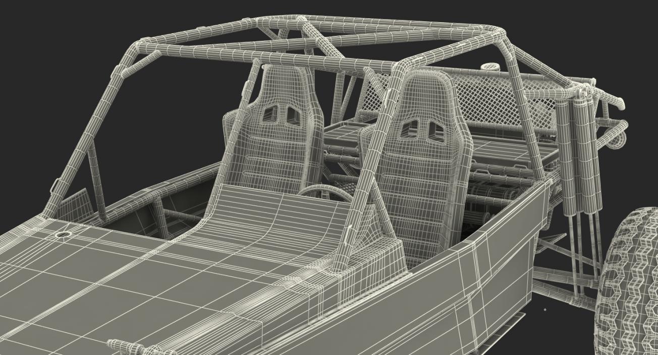 Dune Buggy Rigged 3D