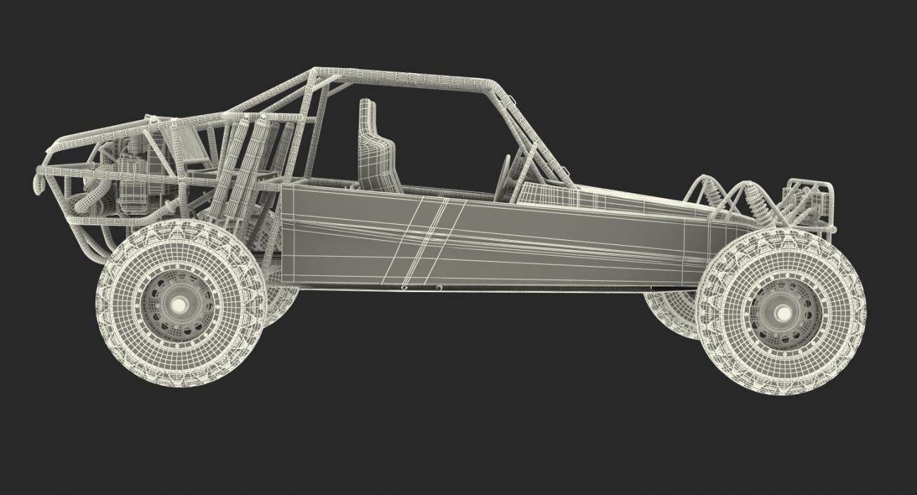 Dune Buggy Rigged 3D