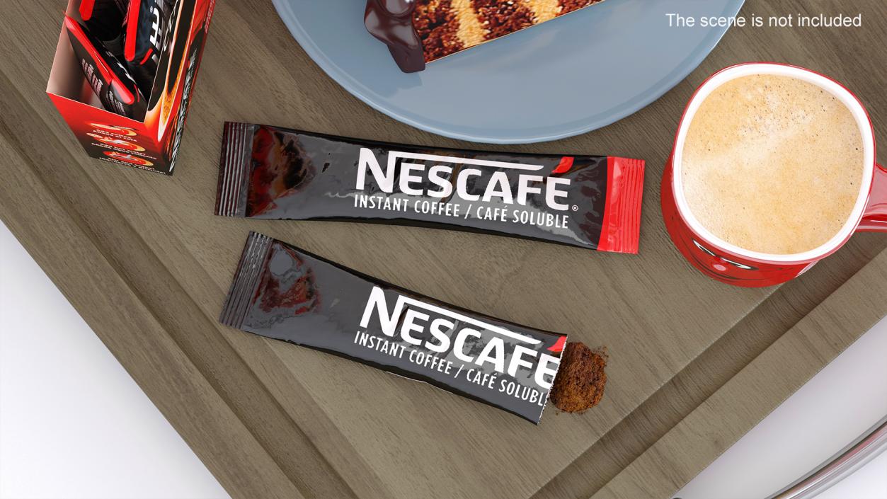 3D Nescafe Clasico Stick