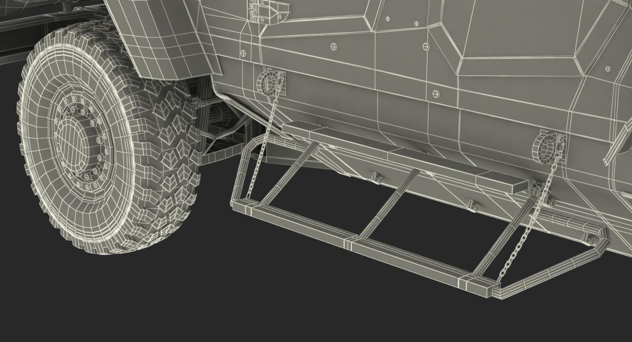 3D Oshkosh M-ATV Mine Resistant Ambush Protected Vehicle model