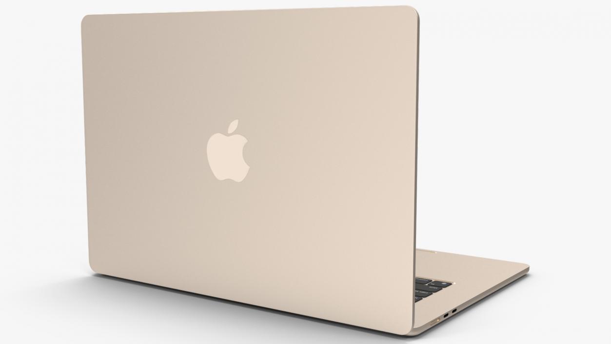 Apple MacBook Air 15 Inches Starlight 3D