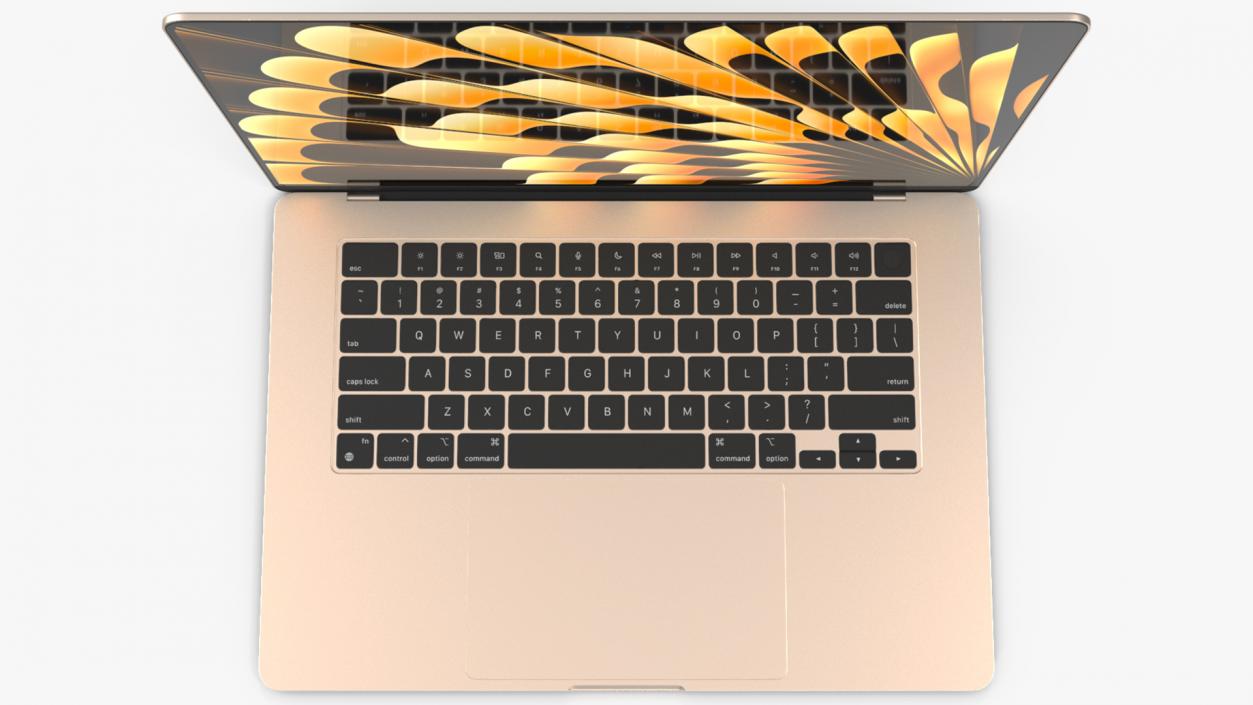 Apple MacBook Air 15 Inches Starlight 3D