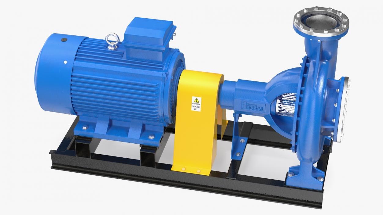 3D Electric Centrifugal Water Pump