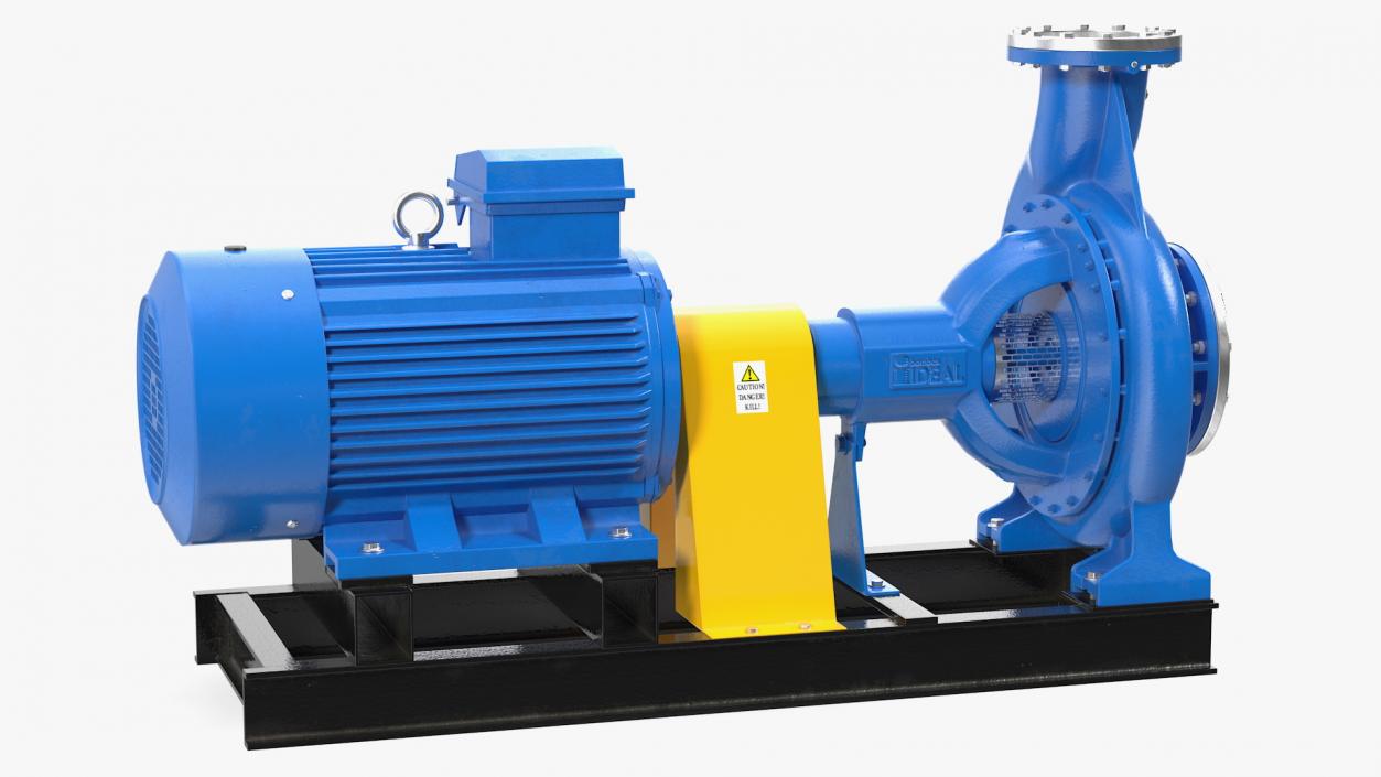 3D Electric Centrifugal Water Pump