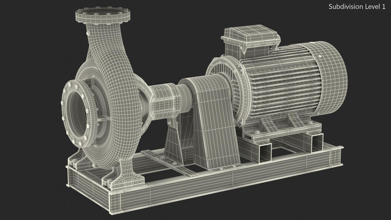 3D Electric Centrifugal Water Pump