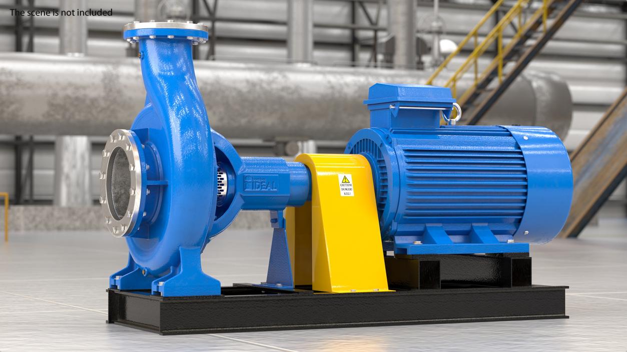 3D Electric Centrifugal Water Pump