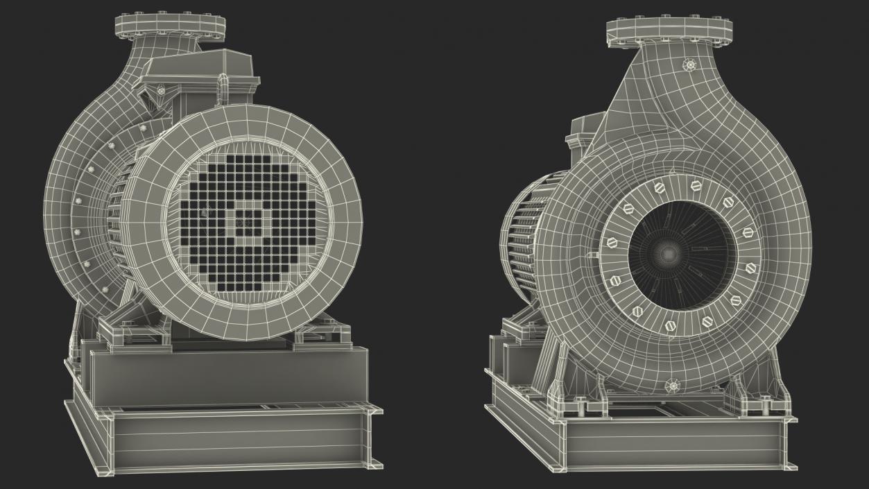 3D Electric Centrifugal Water Pump