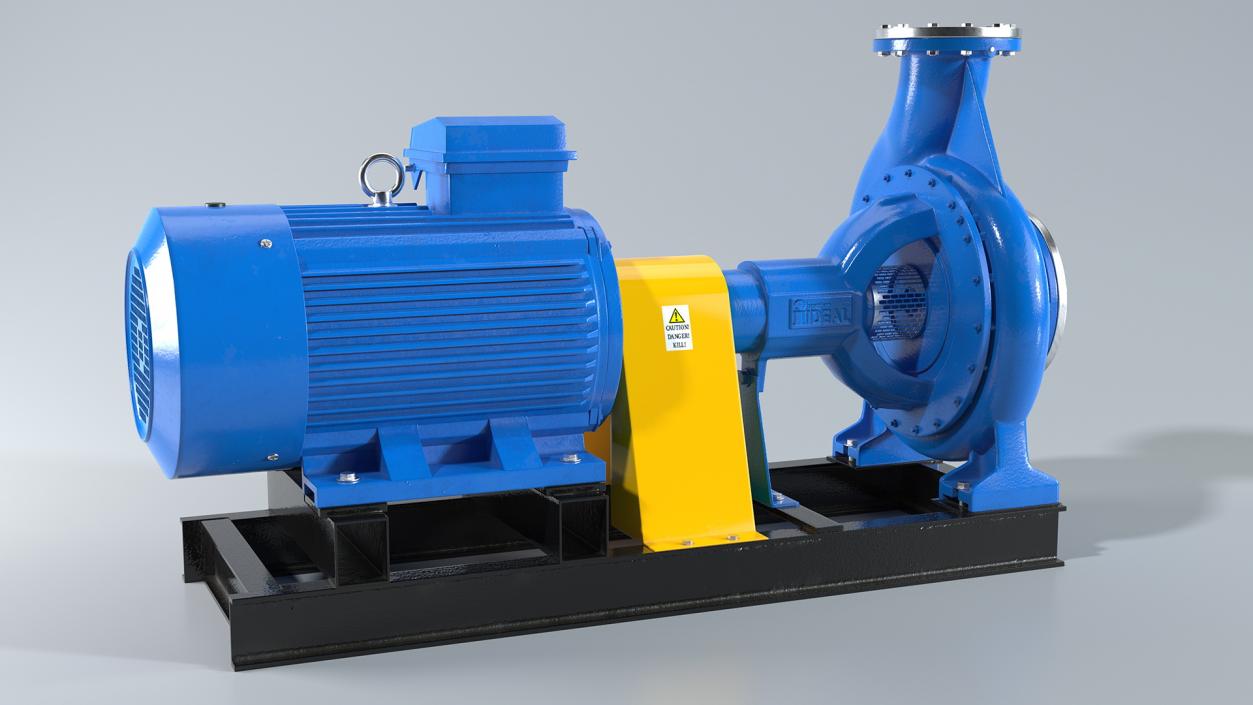 3D Electric Centrifugal Water Pump