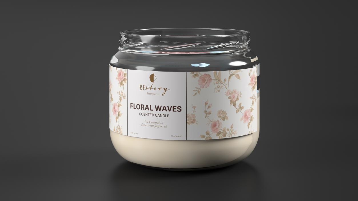 3D Scented Candles Collection