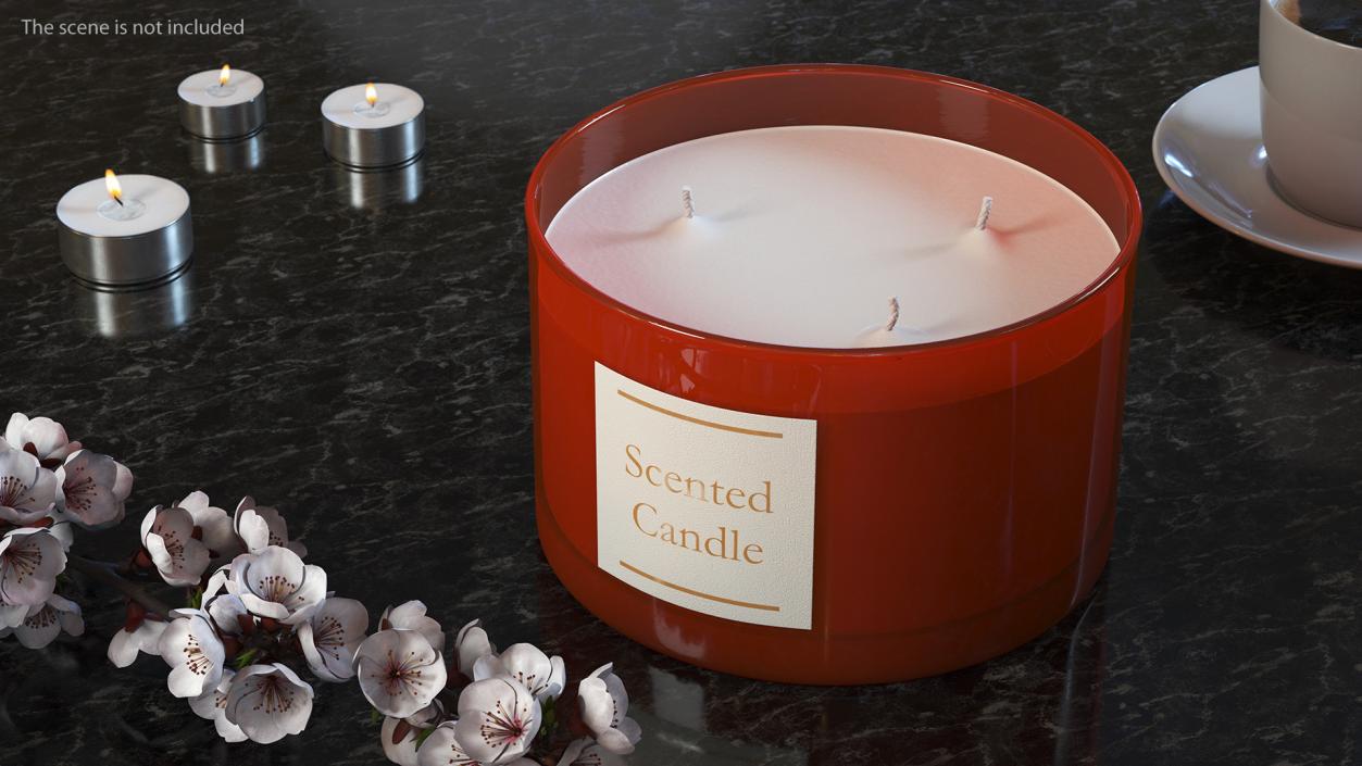 3D Scented Candles Collection