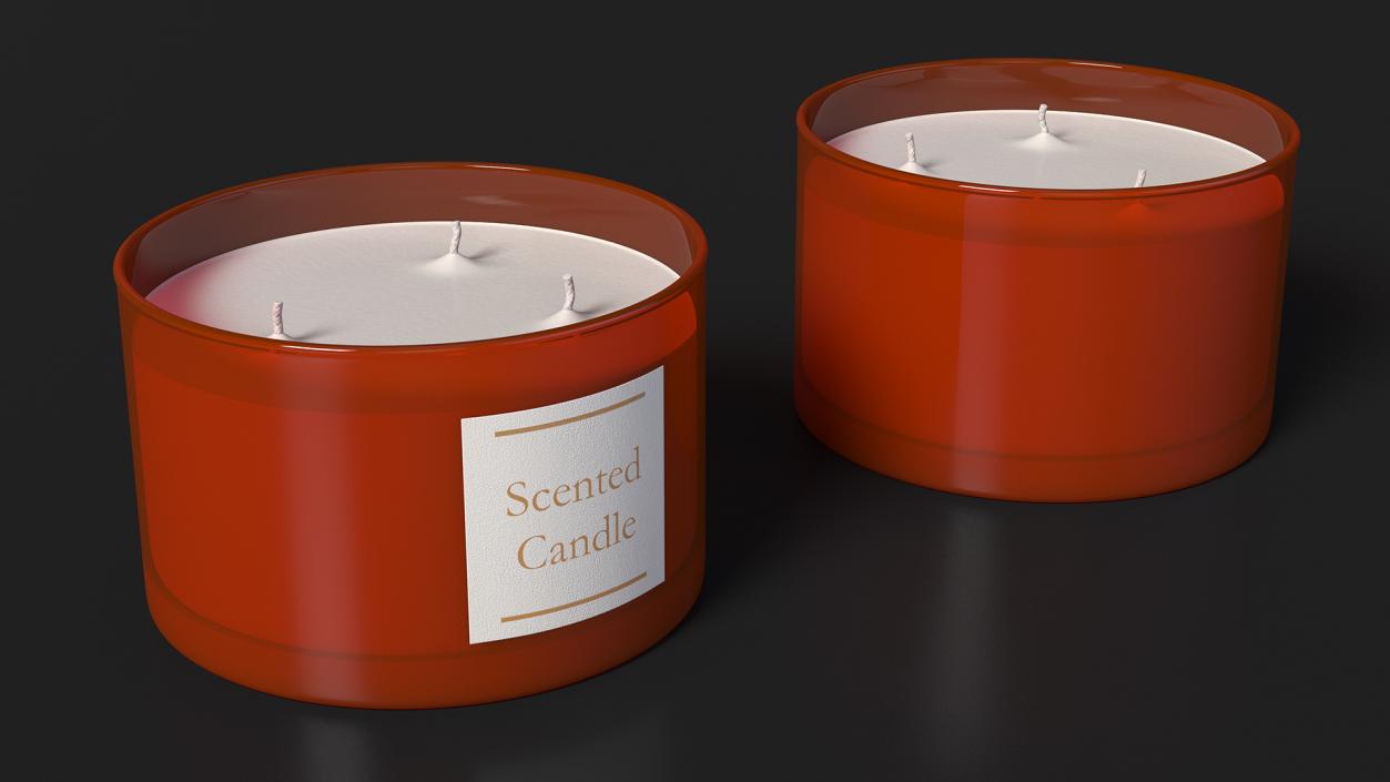 3D Scented Candles Collection