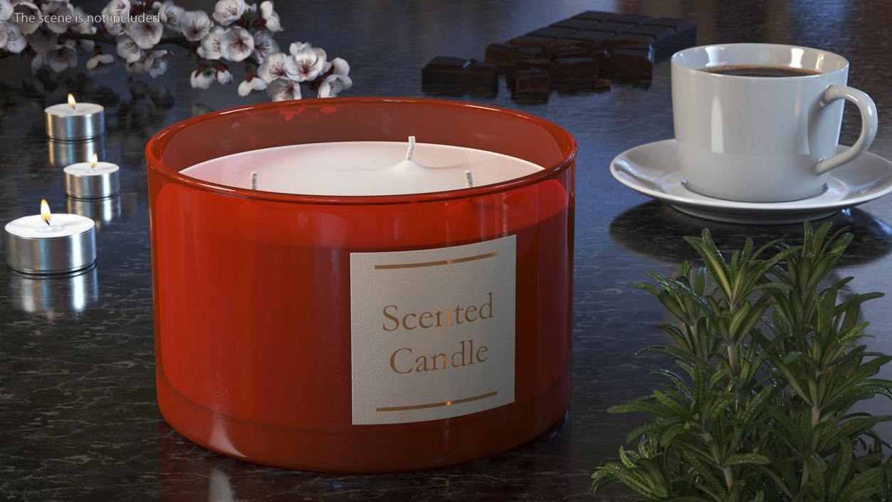 3D Scented Candles Collection