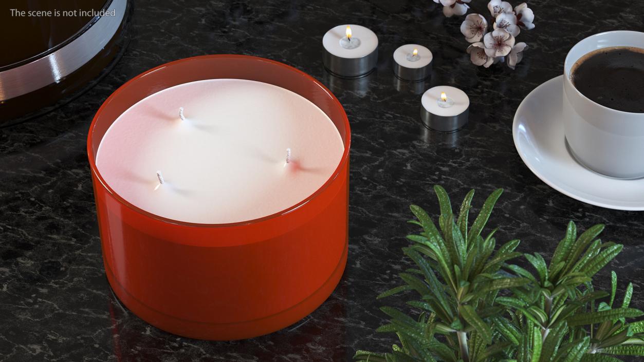 3D Scented Candles Collection