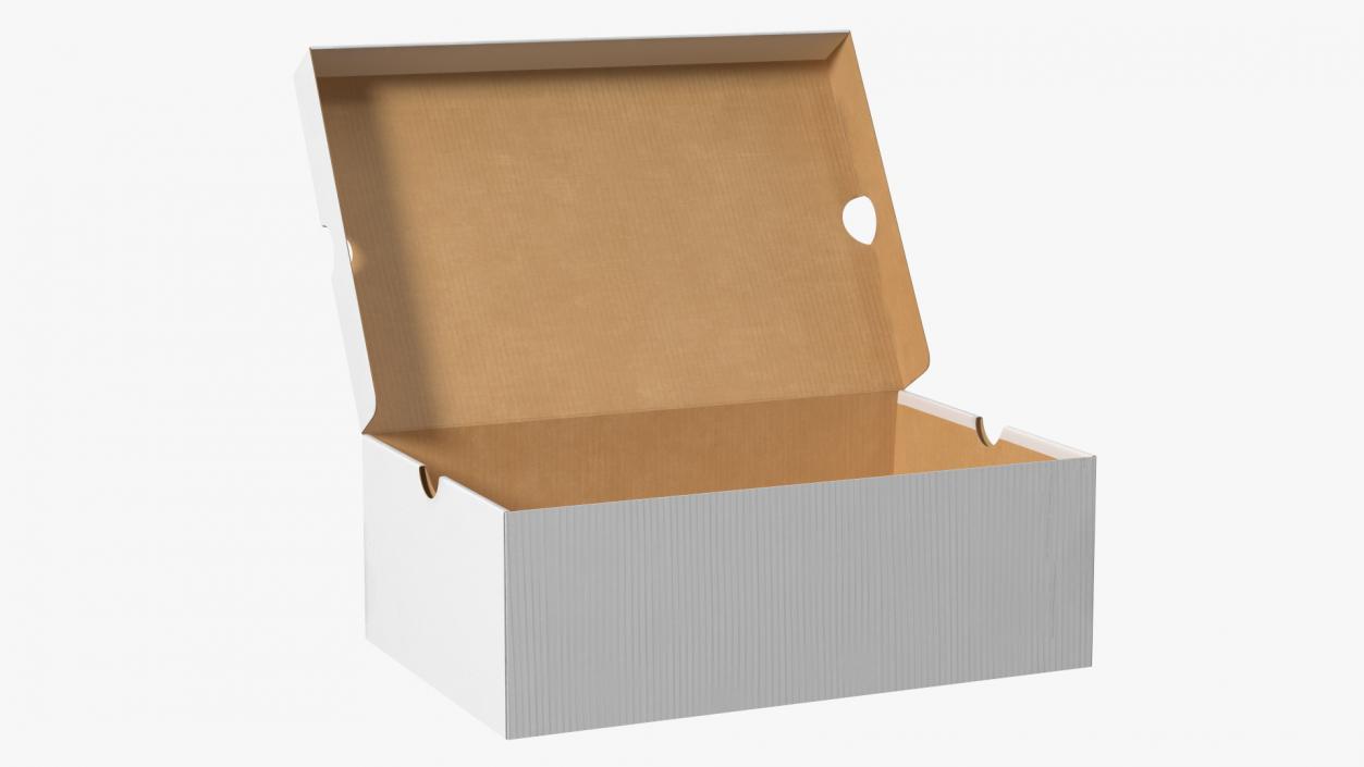 3D Shoe Box Open model