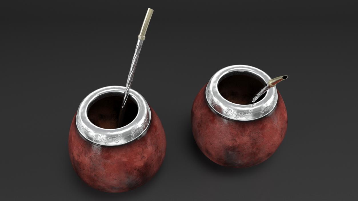 3D Yerba Mate Empty