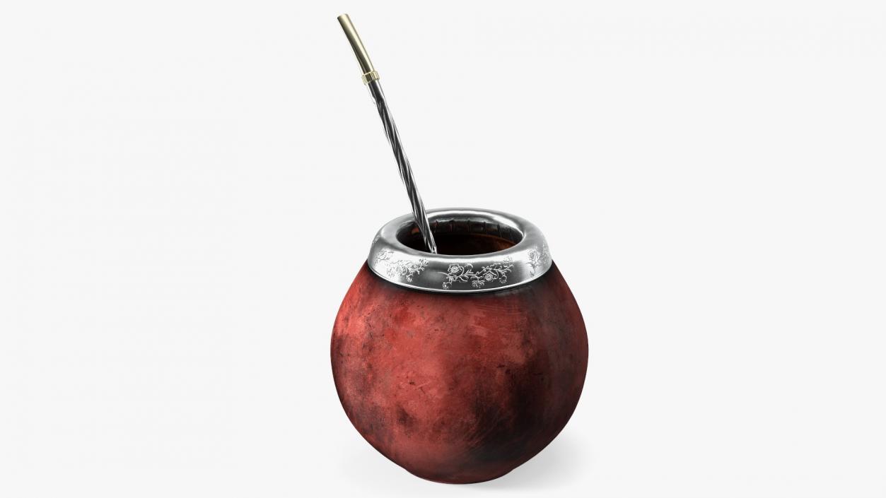 3D Yerba Mate Empty