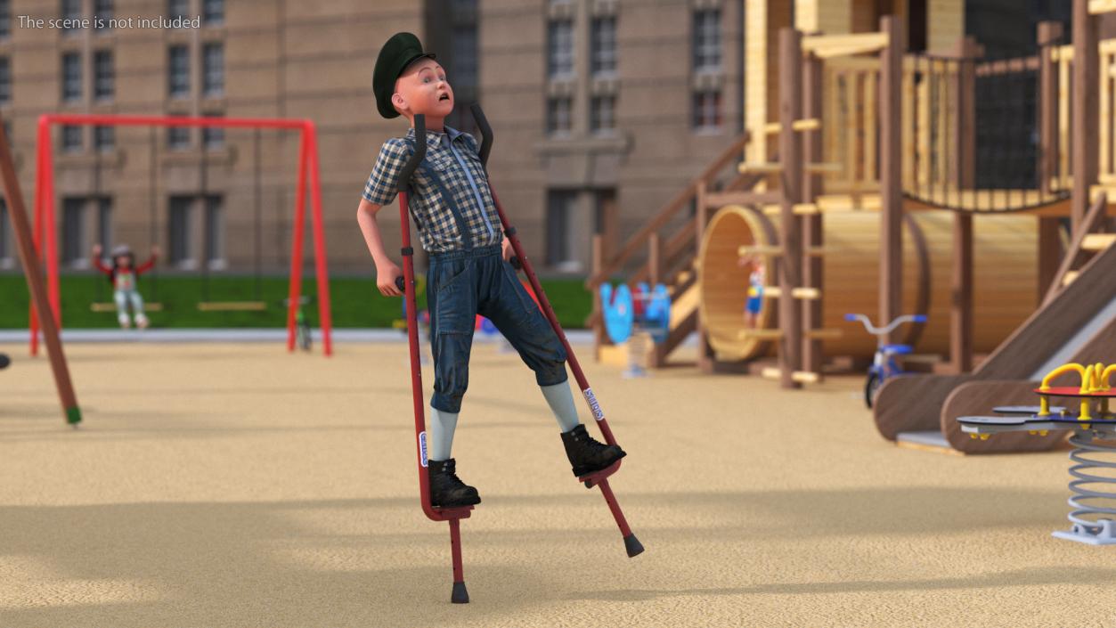 3D model Stilts For Kids