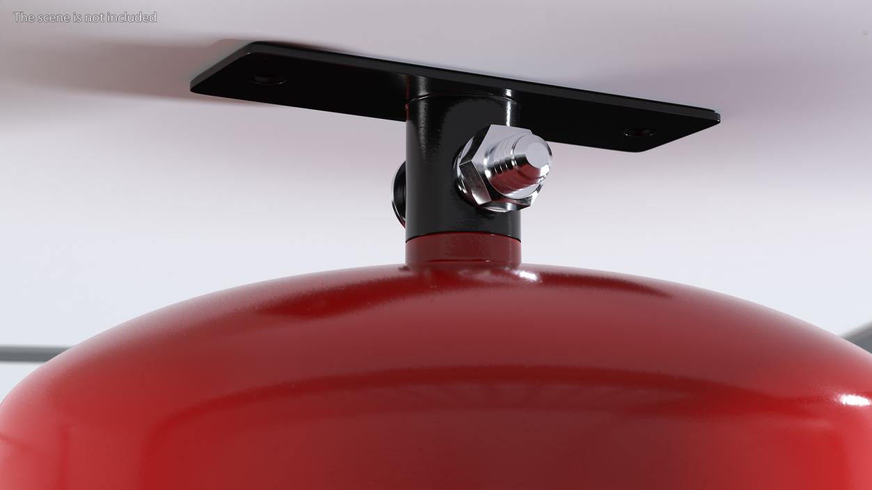 3D model Automatic Dry Chemical Fire Extinguisher