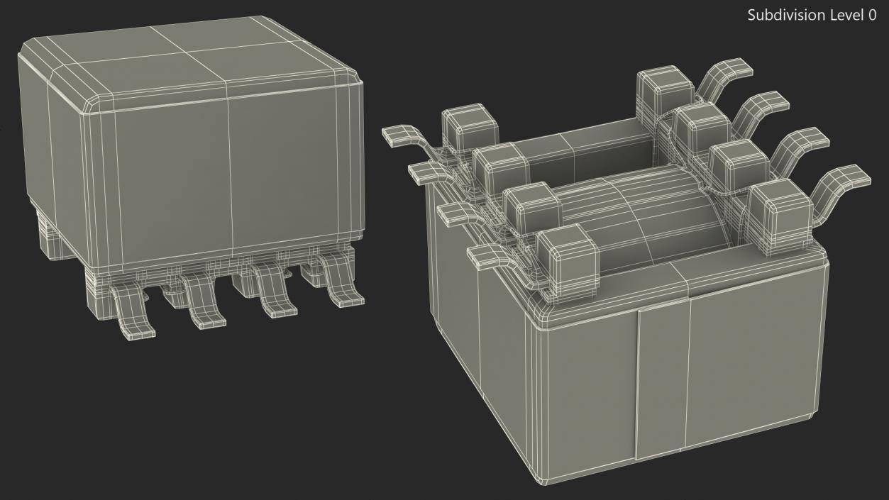 Gate Drive Transformer 3D