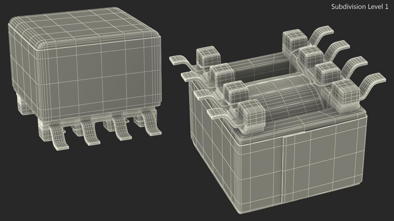 Gate Drive Transformer 3D