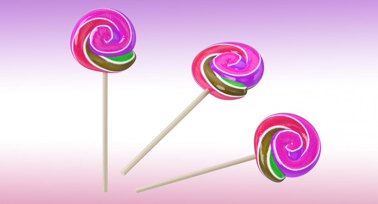 3D model Lollipop