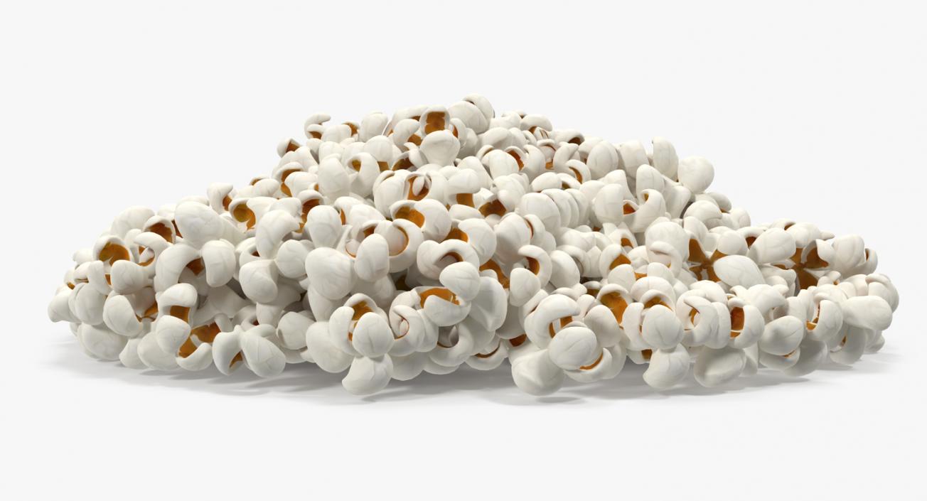 3D model Pile of Popcorn