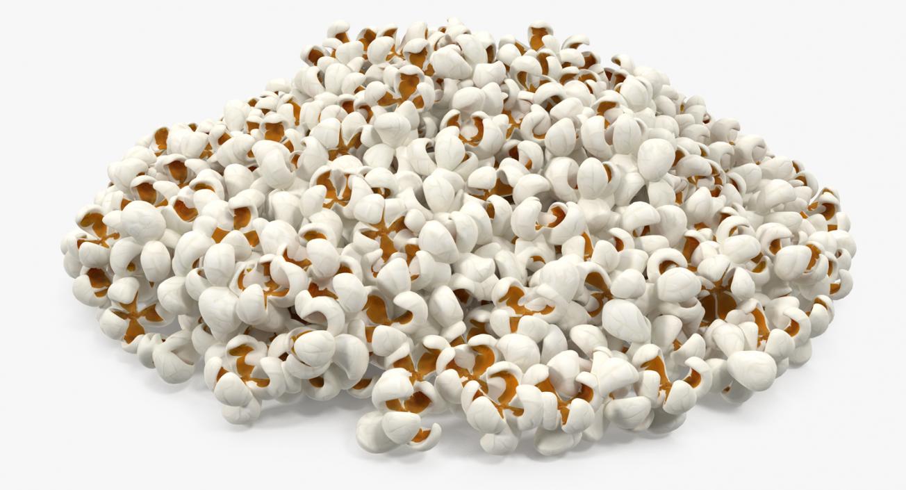 3D model Pile of Popcorn