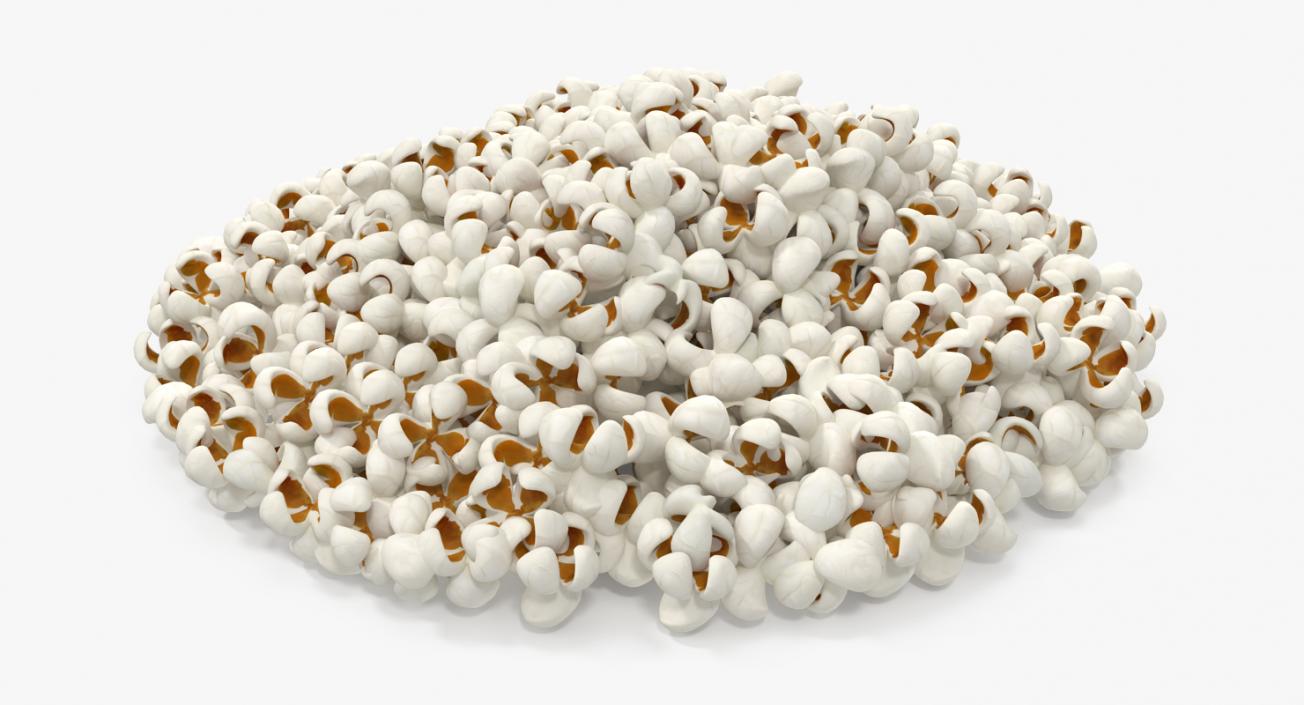 3D model Pile of Popcorn