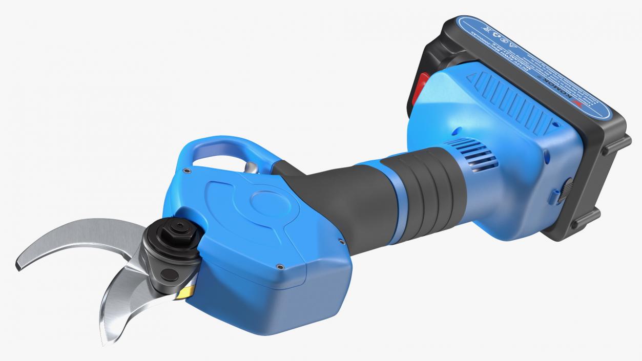 3D Blue Komok Cordless Pruner