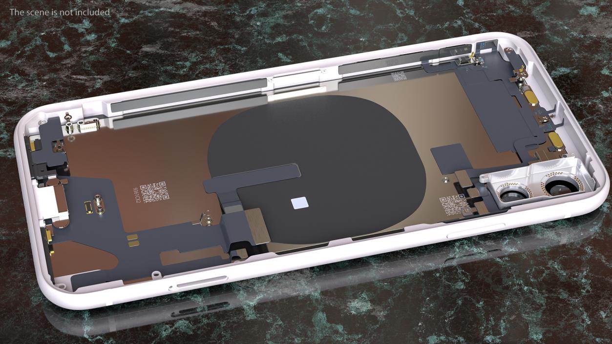 3D iPhone 11 Fully Disassembled model