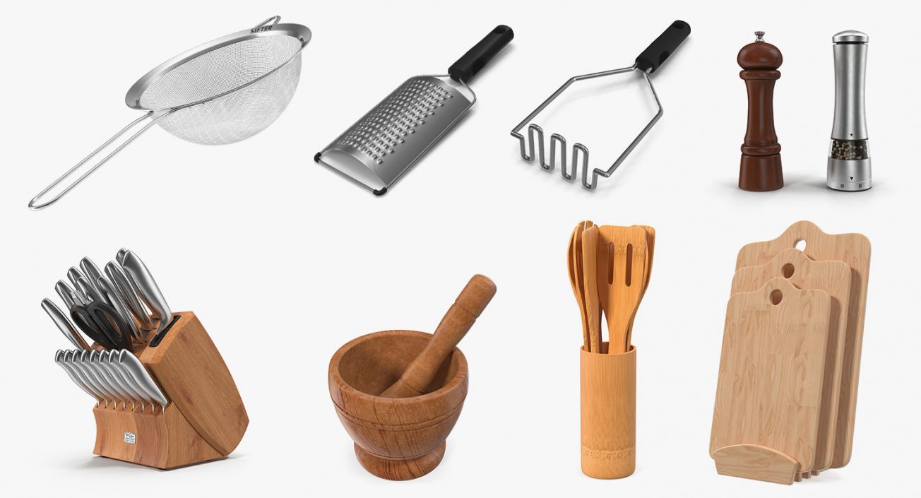 Kitchenware Collection 4 3D model