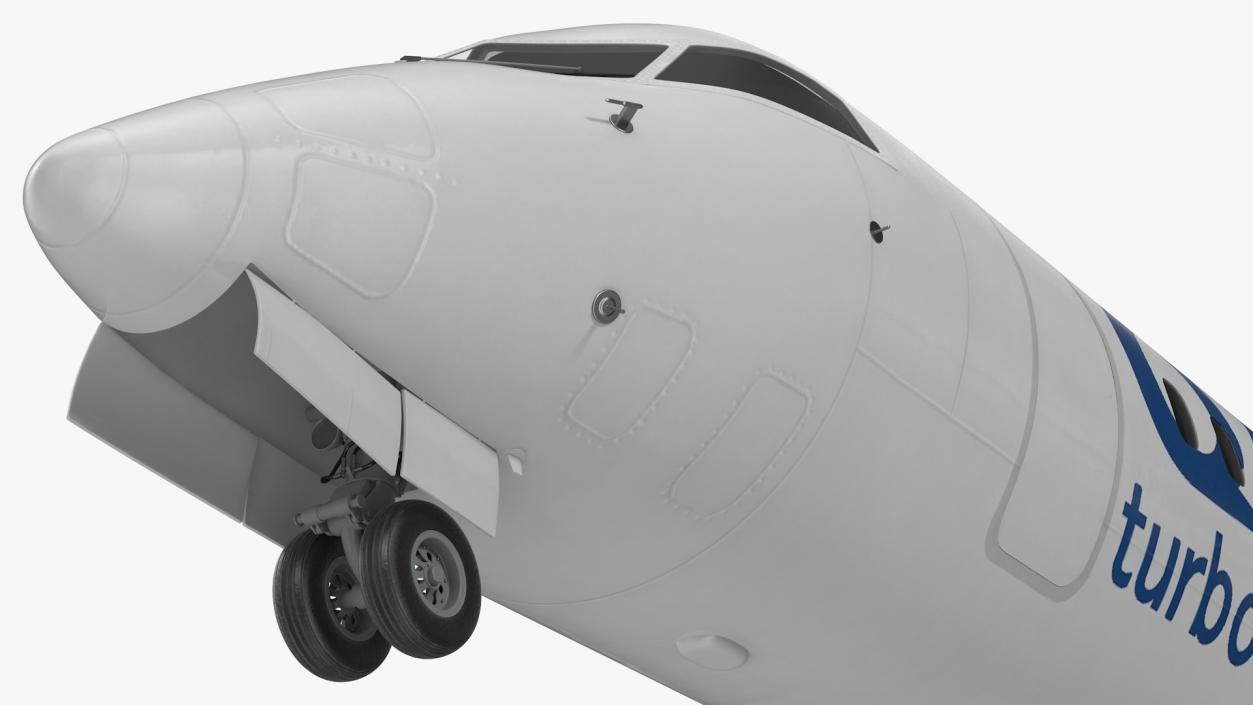 Bombardier Q400 NextGen Passenger Airplane 3D