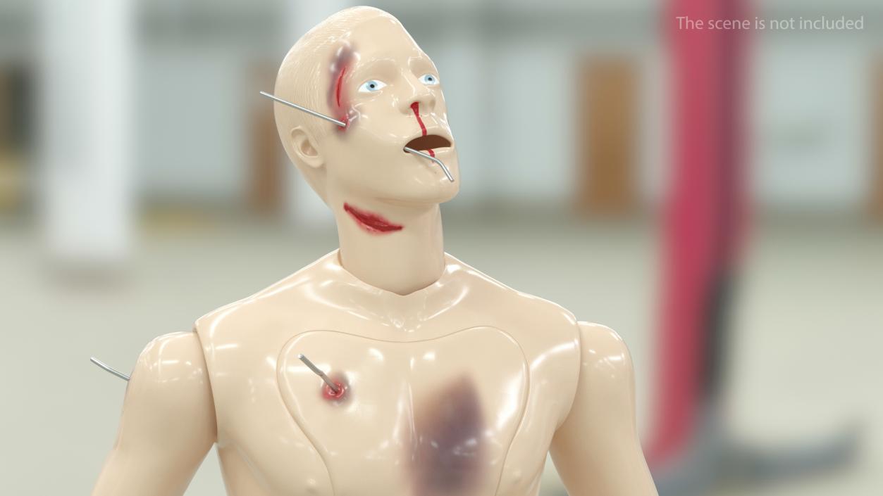 3D model First Aid Training Manikins Collection 2