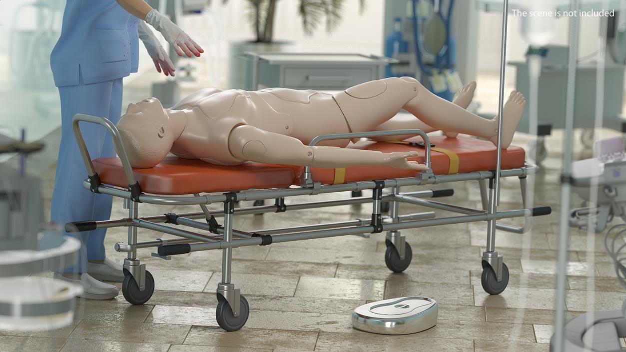 3D model First Aid Training Manikins Collection 2