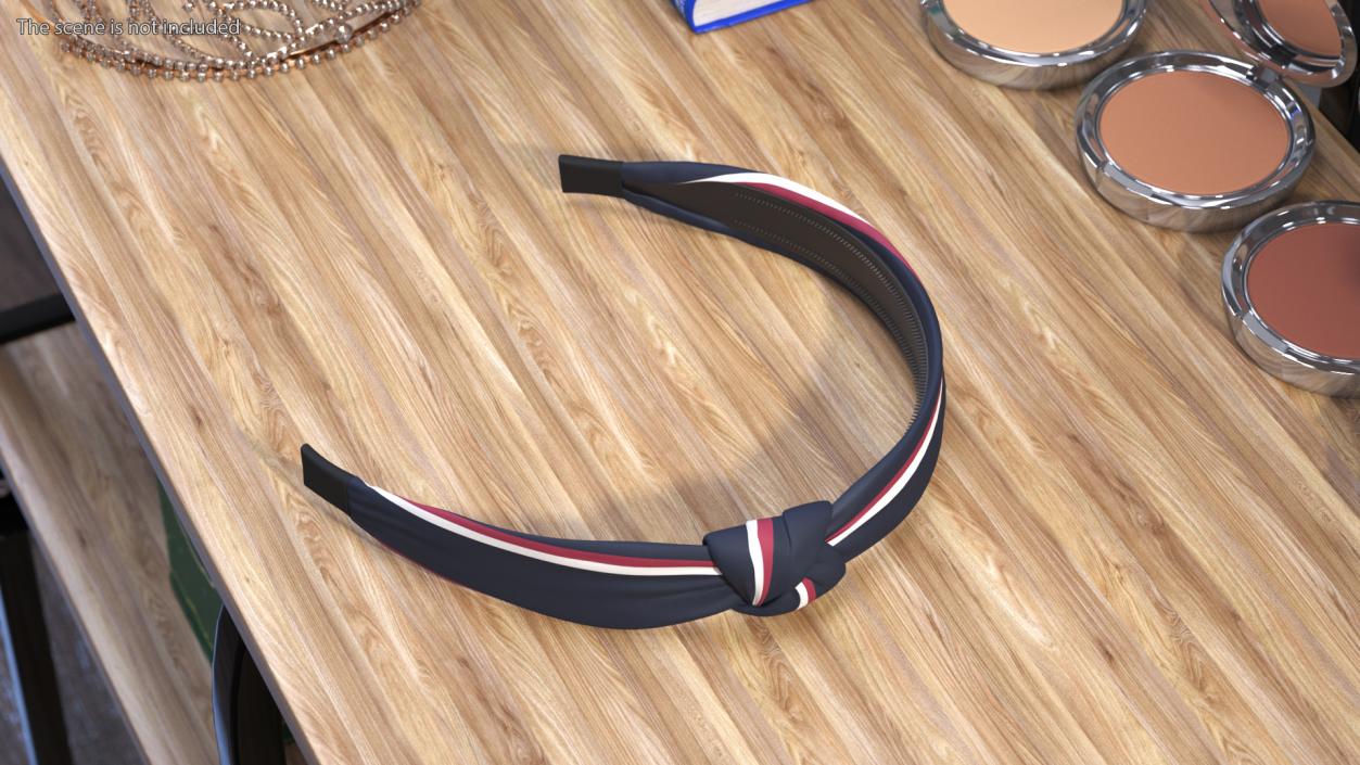 3D Hairband Striped