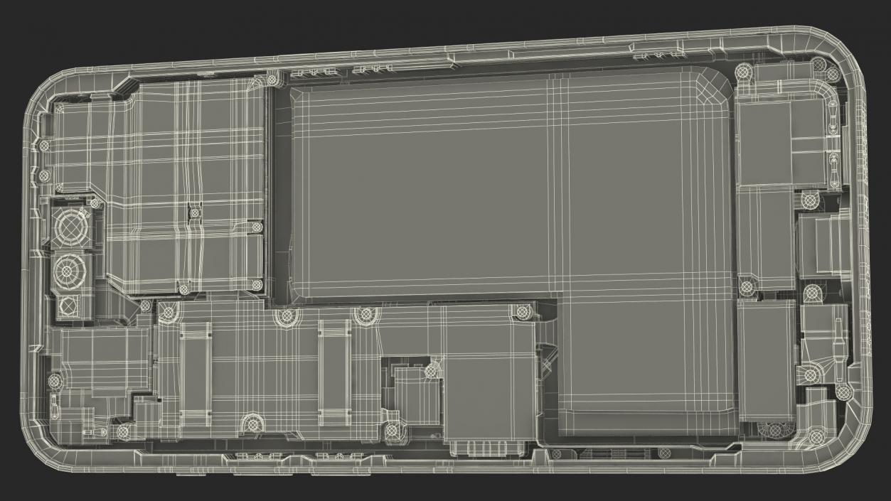 iPhone 14 Pro Disassembled without Display 3D