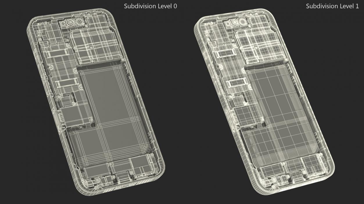 iPhone 14 Pro Disassembled without Display 3D