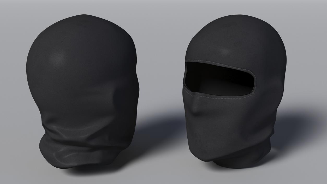 3D Tactical Balaclava Face Mask model