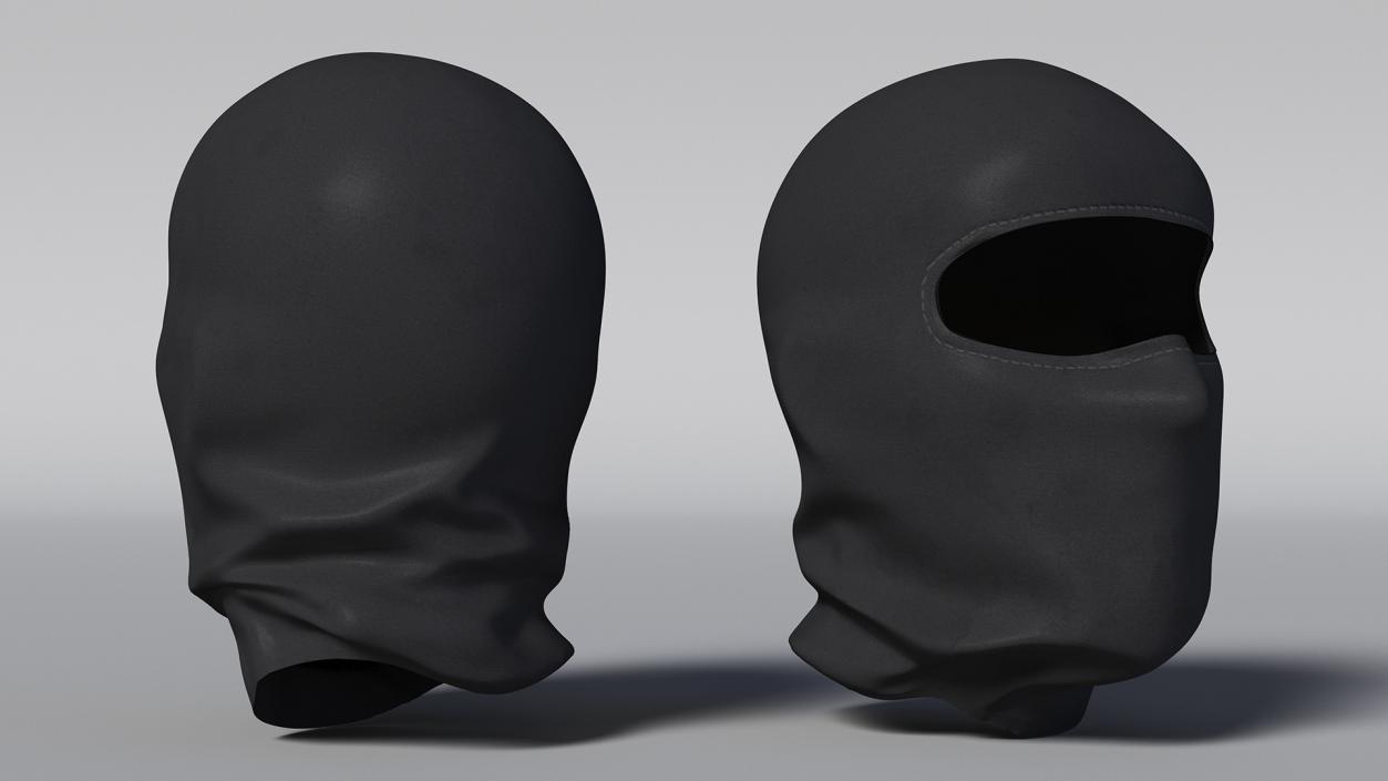 3D Tactical Balaclava Face Mask model