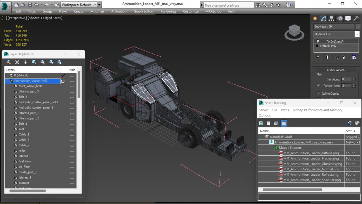 3D Ammunition Loader MJ1 2 model